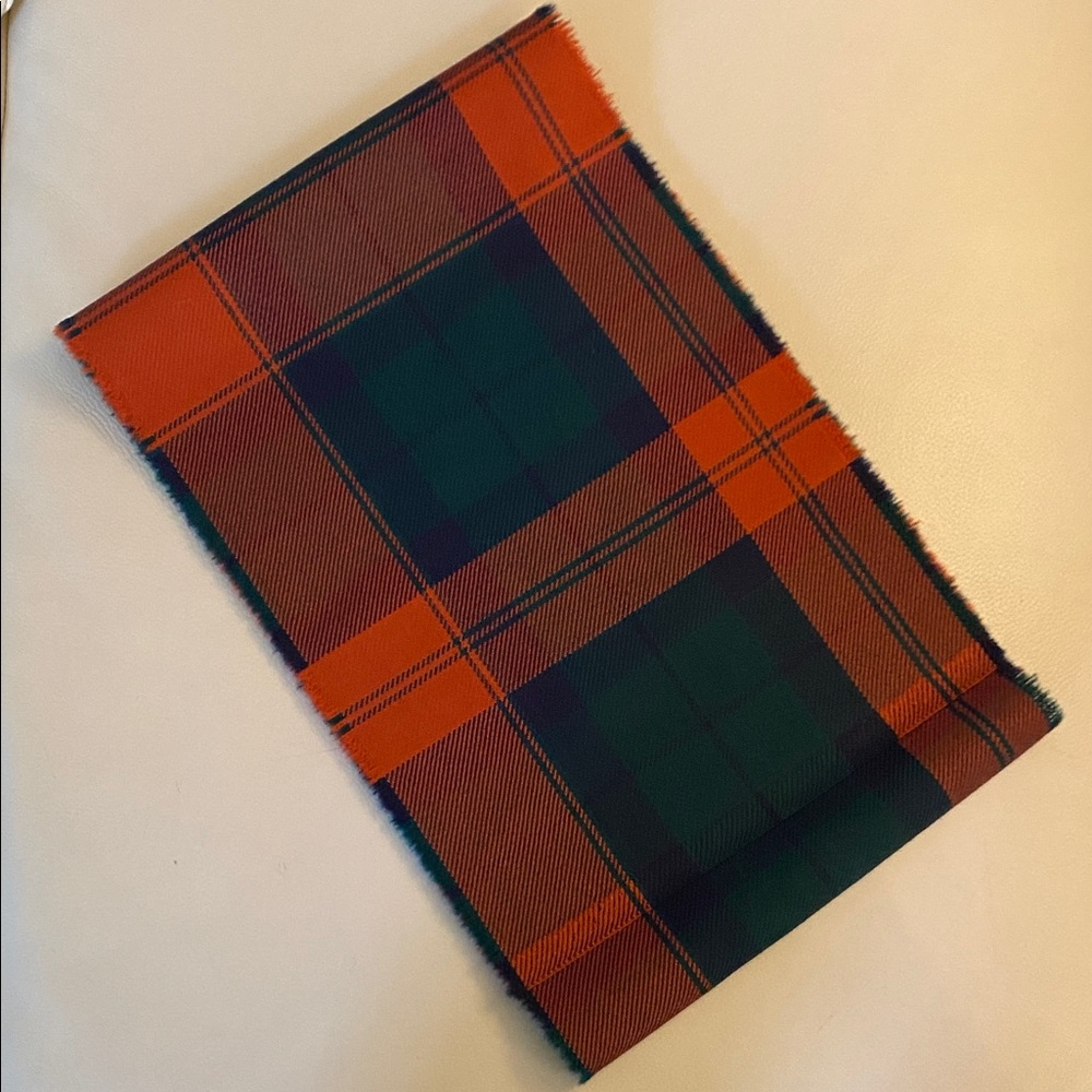 Vintage Tartan or Plaid Scarf